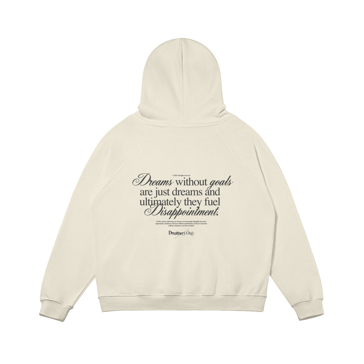 Dreams w/o Goals Fleece Hoodie