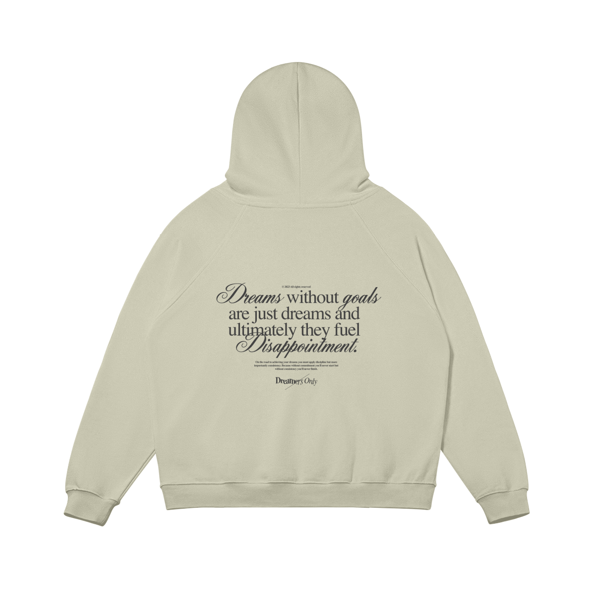 Dreams w/o Goals Fleece Hoodie