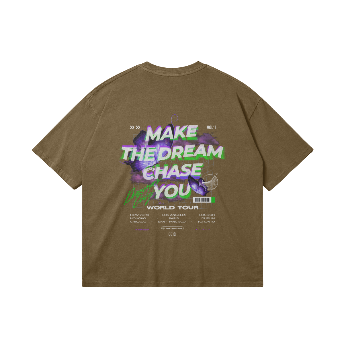 "Dreams Chase You" Heavy Tee