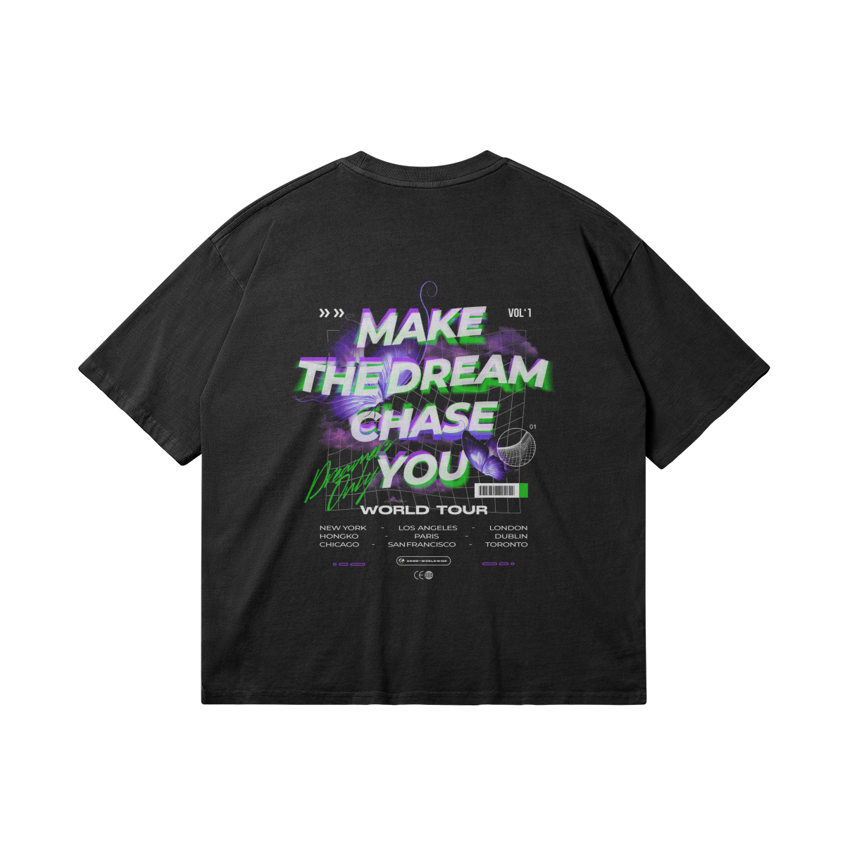 "Dreams Chase You" Heavy Tee