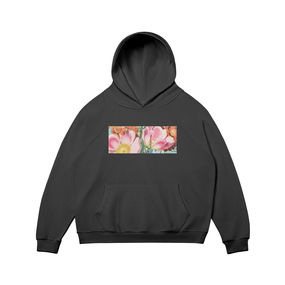 Floral ONLY Fleece Hoodie