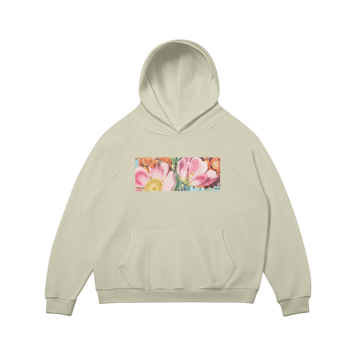 Floral ONLY Fleece Hoodie