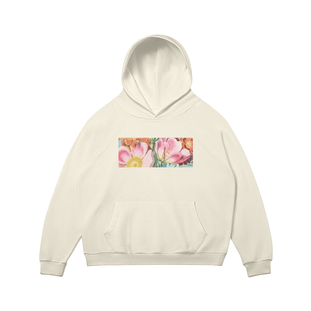 Floral ONLY Fleece Hoodie
